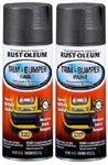 (2) Pk Rust-oleum 251574 11 Oz Trim And Bumper Formula Matte Black Paint Spray New. Price: $38.90.