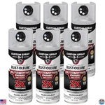 Rust-oleum 2X Automotive Enamel Spray Paint, Gloss Clear, 12 Oz, 6 Pack, Durable New. Price: $91.33.
