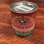 General Finishes Water Based Milk Paint 1 Pint Seagull Gray New. Price: $38.98.