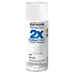 Rust-oleum Painter's Touch 2X Ultra Cover 334098 Spray Paint, Semi-gloss, White, New. Price: $16.82.