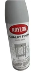 Krylon 12 Ounce Chalky Finish Spray Paint Misty Gray Fast Drying Durable, Cans New. Price: $12.71.