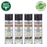 4 Pack Rust-oleum Professional High Performance Enamel Spray Paint, Gloss Black New. Price: $47.29.