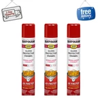 (3 Pack) Rust-oleum Stops Turbo Spray Paint, Gloss Sunrise Red, 24 Oz Cans New. Price: $50.59.