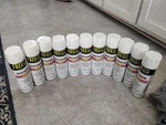 Rust-oleum Gloss Protective Enamel 376886 White 11X Pack 15OZ Per Can New. Price: $100.00.