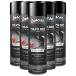 Duplicolor TR250 (6-PACK), Truck Bed Liner Coating, Black, 16.5OZ, Aerosol New. Price: $93.68.