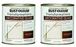 Rust-oleum 1 Qt. Transformations Decorative Glaze (2-PACK) New. Price: $36.89.