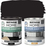 Rust-oleum 367597 Home Interior Floor Coating 32 Oz (pack Of 2), Black New. Price: $93.99.