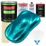 Teal Green Metallic Premium Gallon Kit Low Voc Urethane Basecoat Auto Paint New. Price: $436.99.