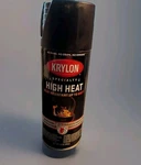 Krylon K01607000 High Heat Max, Black, Gloss, 12 Ounce New. Price: $16.95.