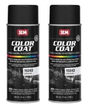 Sem 15243 Satin Black Color Coat - 12 Oz. (2 Pack) New. Price: $55.70.