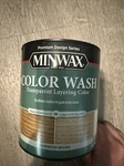 Minwax 404140000 Wash Transparent Layering Color, Barnwood Brown, Quart New. Price: $8.00.