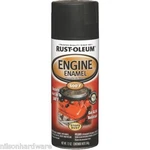 (6)-RUST-OLEUM Stops 12 Oz. Gloss Black Engine Enamel Spray Paint. 248932 New. Price: $74.99.