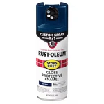 Rust-oleum 376904 Preventative Spray Paint, Navy Blue, Gloss, Solvent, 12 New. Price: $11.85.