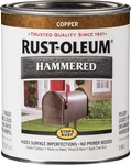 Rust-oleum Hammered Finish Paint, Quart, Copper 32 Fl Oz 239074 Stops New. Price: $37.62.