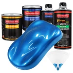 Fiji Blue Metallic Quart Urethane Basecoat Clearcoat Car Auto Body Paint Kit New. Price: $188.99.