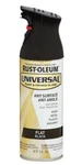 Rust-oleum 245198 Universal Flat Black Spray Paint 12 Oz. (pack Of 6) New. Price: $74.82.