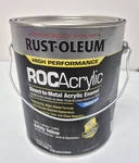 Rust-oleum 314409 Acrylic Enamel Coating Safety Yellow Gallon New. Price: $43.99.