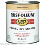 (2)-QTS Gloss Sand Rust-oleum Protective Control Enamel Paint 7771-502 New. Price: $78.99.
