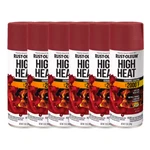 Rust-oleum Automotive High Heat Flat Red Protective Enamel Spray Paint 6 Pack New. Price: $129.97.
