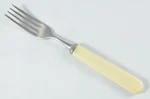 Brand New Genuine Cream Handle Table Fork Brushed Finish Made Sheffield. Price: $17.04.