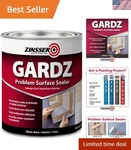 Rust-oleum Gardz 1-QUART Clear Problem Surface Sealer For Easy Wall Repairs New. Price: $21.99.