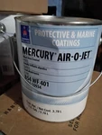 Sherwinwilliams Mercury Air-o-jet Enamel Industrial Equipment Coating B54WF401 New. Price: $40.00.