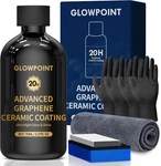 Glowpoint Ceramic Coating For Cars, 20H Graphene Auto Det... New. Price: $27.25.