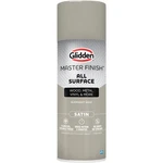 Spray Paint 12 Oz Satin Elephant Gray Interior Exterior Glidden Master Finish New. Price: $20.00.