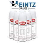 Krylon 4101 Classic White Chalky Finish Indoor/outdoor Diy Series Case Of 6 New. Price: $63.99.