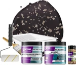 Stunning Charcoal Countertop Refinishing Kit For Beautiful Makeover New. Price: $141.99.