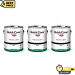 3PACK Glidden Quick Cover Interior Latex Paint, Flat White, 1 Gallon, Wall New. Price: $48.99.