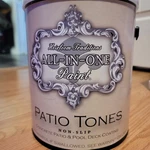 Heirloom Traditions Patio Tones Putty 1 Gal All-in-one Paint Non-slip Deck New. Price: $79.95.