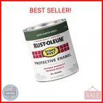 Rust-oleum 7732502 Stops Brush On Paint, 1 Quarts, Satin Hunter Green, F New. Price: $28.15.