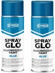 Spray Glo 16-1621 Fluorescent Paint Blue 12OZ High-visibility Marking 2-PK New. Price: $22.00.