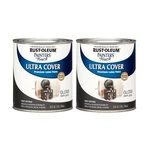Rust-oleum 1986502-2PK Painter's Touch Latex Paint, Quart, Gloss Dark GRAY,1 ... New. Price: $75.11.