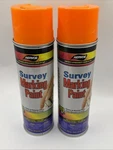 QTY.2 Aervoe Survey Grade Fluorescent Orange Inverted Marking Paint 222 17OZ New. Price: $32.00.