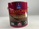 Sherwin-williams Superdeck Exterior Flat Paint Desert Sand DD3116 Open. Price: $60.00.