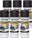 Farm & Implement Spray Paint, Low Gloss Black, 12 Oz, 6-PACK New. Price: $94.99.