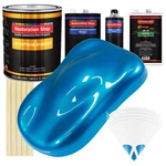 Intense Blue Metallic Gallon Urethane Basecoat Clearcoat Car Auto Paint Kit New. Price: $377.99.