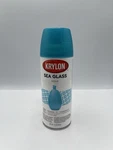 Krylon Sea Glass Spray Paint, Aqua, K09057007 New 12 Ounce Can Discontinued. Price: $28.50.