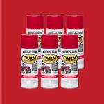 12 Oz. Farm And Implement Massey Ferguson Red Enamel Spray Paint (6-PACK) New. Price: $59.99.