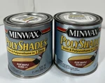 2X Minwax Polyshades Olde Maple Gloss Wood Stain & Finish 1/2 Pint (8 Oz) - New. Price: $32.00.