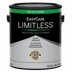 Limitless Interior Paint & Primer,pastel Base Semi-gloss Acrylic LATEX,1 Gallon New. Price: $85.74.