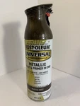 Rust-oleum Universal Metallic Paint & Primer Spray Rustic Mist 11OZ New. Price: $17.75.