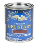 General Finishes 1 Pint Georgian Cherry Oil Based Gel Stain For Wood Projects New. Price: $54.99.