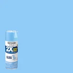 Rust-oleum American Accents 2X Ultra Cover Gloss Spa Blue Spray Paint And Primer New. Price: $13.61.