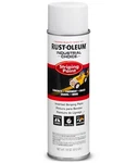 Rust-oleum Professional Striping Spray Paint, 18 Oz (pack 6), White Open. Price: $50.00.