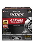 Garage Floor Makeover Kit - Rust Oleum Rocksolid Polycuramine High Gloss Black New. Price: $259.99.