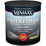 Minwax Water Based, Oil-modified Polyurethane Protective Wood Finish, Clear New. Price: $39.63.