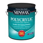 Gal Minwax 13333 Clear Polycrylic Water-based Protective 128 Fl Oz, Satin New. Price: $100.07.